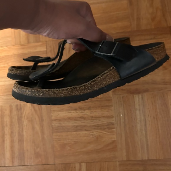 Birkenstock Gizeh Patent Thong Comfort Sandal - Picture 6 of 6